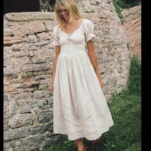 NWT Christy Dawn Madeline in Pearl Small